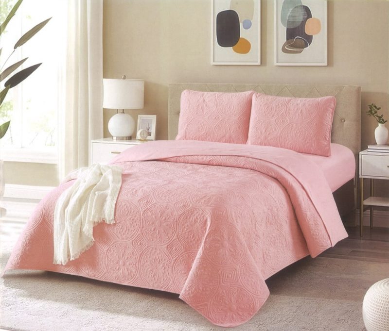 Cobertor color rosado - Imagen 1